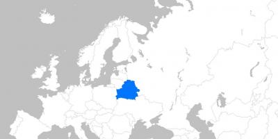 Kartta Valko-euroopassa
